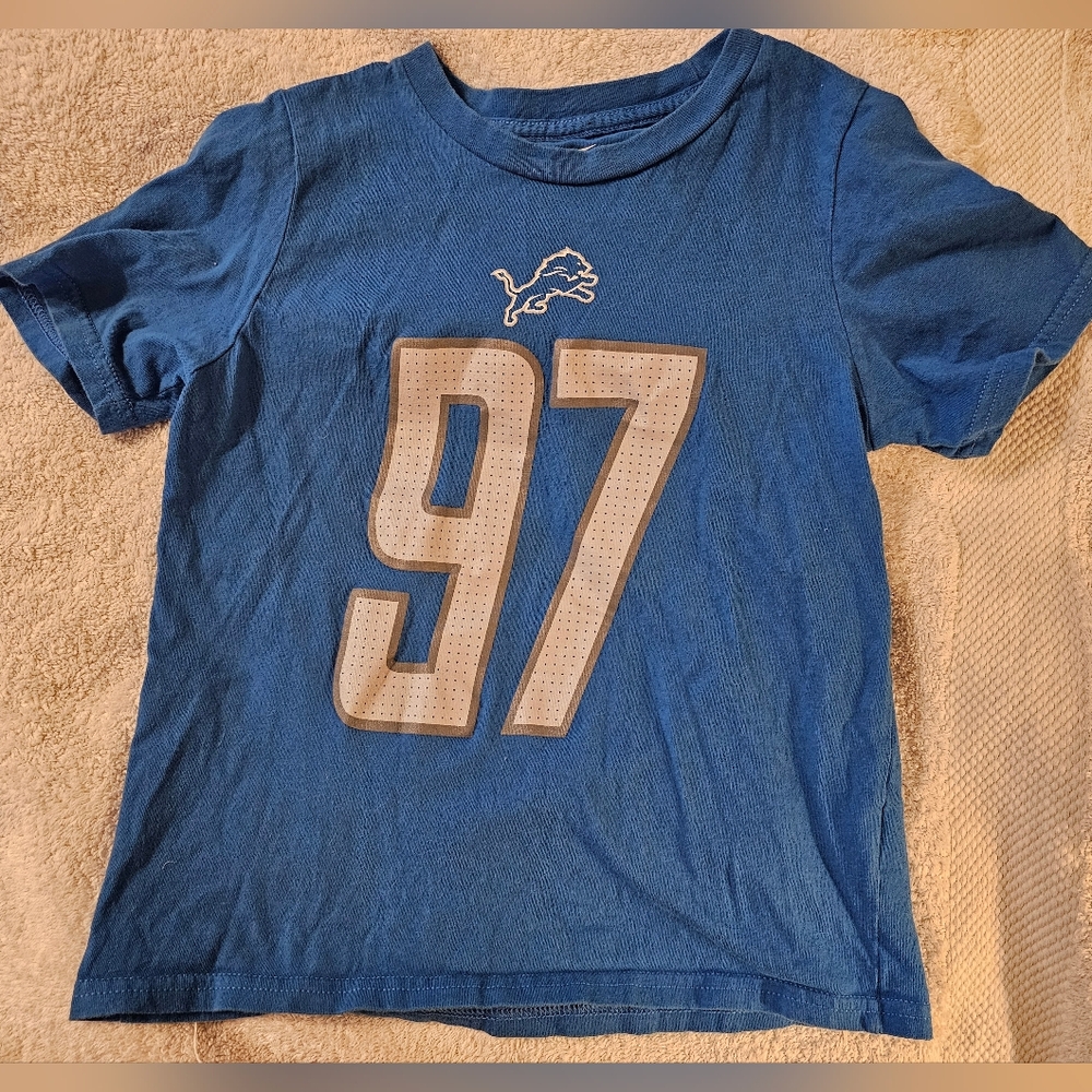 Nike Detroit Lions Aiden Hutchinso #97 Kids T-shirt. Size:L.
